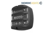 LED заднияя фара 12V 8-16V 121.00 x 121.00 x 56.00mm Dorado N70