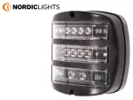 LED заднияя фара 24V 121.00 x 121.00 x 56.00mm Dorado N70 Tell-tale