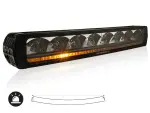 LED lisatuli, hoiatustulega 9-36V 562.00 x 80.00 x 82.00mm