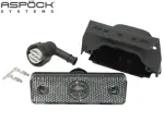 LED- Габаритная фара белый 24V 96X31mm FLATPOINT I 24V
