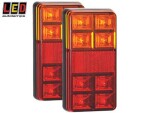 LED tagatulede paar 12V 150x80x22mm 2tk
