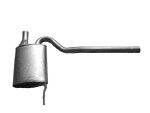 IZAWIT 15.040A / exhaust audi a4 1 6ikat 94- mid sil 