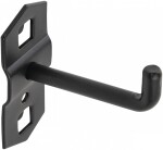 perfoseina konks 50mm perfo -10x10mm/28mm must jbm