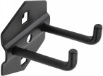 perfoseina topeltkonks 2x50mm perfo -10x10mm/28mm must jbm