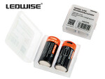 AKU CR123A 3,7V MICRO USB LAADIMISAVA 2TK. 3.7V