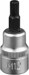 3/8" padrunotsik 12-tähik xzn m12. satin cr-van. riputuspakend jbm