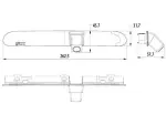 Piduritule kaamera 12V 262.5x31.7mm