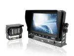 Камера заднего вида система 7", Full HD 12V/24V 2-kanavaa, yksikuvanäyttö