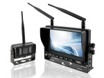 Juhtmevaba tagurduskaamerasüsteem 7", Full HD 12/24V