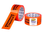 Pakketeip, tekstiga 50.00mm