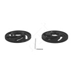 RENNER 50101B / suspension adjustment knob /moto/ black /14m