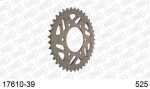 AFA 17610-39 / Rear motor driven sprocket, gun metal anodized aluminum