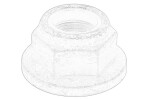 velg hub mutter tagumine (M24) sobib: FORD TRANSIT CUSTOM V362, TRANSIT V363 1.0H-Electric 04.12-