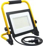 230v prozektor käsistatiivil led 100w. 8500lm 4000k ip54 kobi