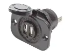 USB Разъем Штекер 9-32V → 5V 60x42.5mm USB x2