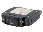 Klahvlülitiga automaatkaitse 30A 48VDC /240VAC 19x65mm