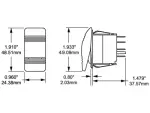 Klahvlüliti 12-24V 48.5x24.5x37.5mm Contura III
