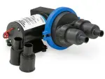 Reovee membraanpump, компактный 12V 141x105x140mm 22l/min