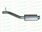 IZAWIT 07.086 / silencer db c200-w203 1 8 00-08 tl srod 
