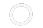 OE BMW 17 22 8 511 461 / oil cooler gasket (o-ring) fits: bmw 1 (f20), 3 (e90) 1.6d/2.0d 12.04-06.19