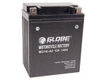 14Ah Mootorratta aku geel 12V 134x89x161mm ( - / + )