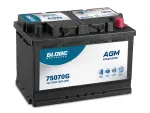 Aku 70Ah 12V 760A 278.00 x 175.00 x 190.00mm (–/+), B13
