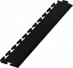 töökoja põrandakatte/põrandamooduli serv. pvc. must 500x125x6mm jbm