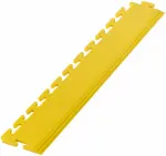 töökoja põrandakatte/põrandamooduli serv. pvc. kollane 500x125x6mm jbm