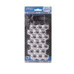 padrun, kork kruvid velg 19MM CHROM (pakend 21 tk)