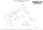 SAF 1 447 0037 00 / brake extension lever repair kit fits: saf b bil9-22s/bill9-22s/binl9-22w01/bp7-3715/ebn 4040/ebn 4540/ebn 4540-10/ebn 4540-6/ebn 4540-8/erzm 16242/es 5030/esn 4030/esn 5542/esnmp 6030/esnmp 8130/eu/e
