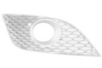 OE SEAT 1P0 853 666E9B9 / front bumper cover front right (with fog light holes, plastic, black) fits: seat leon 1p 03.09-09.12
