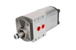 HATTAT 1PN/1PN/161 / hydraulic reduction pump double 11.9/19.2cm3/rev fits: massey ferguson 3050, 3050 turbo, 3055, 3060, 3060e, 3065, 3065 panorama, 3070, 3070e, 3075, 3080, 3085, 3090, 3095, 3115, 3120, 3125