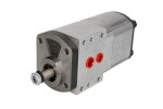 HATTAT 1PN/1PN/220 / hydraulic reduction pump double 14.6/16.8cm3/rev fits: massey ferguson 6000, 6110, 6120, 6130, 6140, 6150, 6160, 6170, 6180, 6190, 6225, 6235, 6235hp, 6245, 6245hp, 6255, 6255hp, 6260, 6265