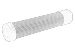 OE SDF 2.4419.808.0 / Hydraulic filter (cartridge) suitable for: deutz fahr 7210 ttv, 630 ttv, x 710, x 720, x 730, lamborghini r 8.230, r 8.265, r 8.270, same 230, 265, 270, 190