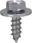 Kruvi seibiga 7976 6,3 X 19 WASHER 1,6 X 18 tsink-PLATED UNCOLOURED. 50Tk.