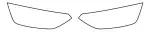 Protective label to headlight L/R (colour: transparent, 3M PPF 4.0 foil / Self-adjusting, комплект.: 2 шт.) fits: AUDI A4 B9 05.19-