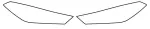 Protective label to headlight L/R (colour: transparent, 3M PPF 4.0 foil / Self-adjusting, комплект.: 2 шт.) fits: HYUNDAI TUCSON 05.15-06.20