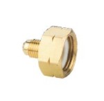 R134A ballooni ühenduse üleminek 3/4''NPS X 1/4SAE