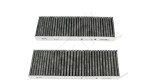 AIR FILTER KAB C4 06-/CARBON/ 2PCS SET