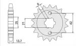 CARAT 288-18K / drive sprocket / 18 teeth / front