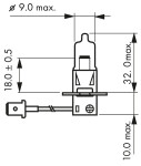 NARVA H3 12V 