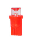 лампа LED, 2шт., W5W, 12V, max. 0,29W, Цвет светлый красный, цоколь W2,1X9,5D, транспортных средств без CAN-bus süsteemita