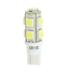 лампа LED, 2шт., W5W, 12V, max. 2,16W, Цвет светлый белый, цоколь W2,1X9,5D, транспортных средств без CAN-bus süsteemita