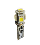 лампа LED, 2шт., W5W, 12V, max. 1,2W, Цвет светлый белый, цоколь W2,1X9,5D, транспортных средств canbus системой