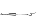 EXHAUST CITROEN C3 1 4KAT 02- MID SIL 