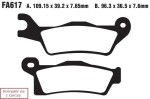 pidur PADS/mootorratta/ CAN AM (ATV)