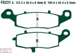 pidur PADS/mootorratta/ H.RH/F.POWER