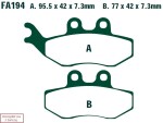 pidur PADS/mootorratta/ MALAGUTI