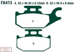 pidur PADS/mootorratta/ SUZUKI