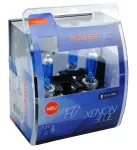 H7, PowerTec Xenon sinine, 55W, 2tk, Px26d, E4, 12v